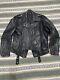 Vintage Fidelity Sportswear Steer Hide Leather Motorcycle Jacket 50s 21x25 USA