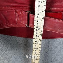 Vintage Fieldsheer Leather Motorcycle Jacket 80s 90s Retro Size 54 Large