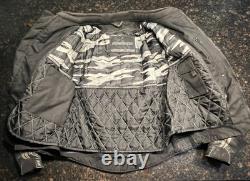 Vintage Fieldsheer Men's Leather Tribal Armored Motorcycle Jacket/Size Large