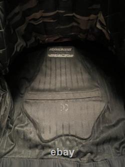 Vintage Fieldsheer Men's Leather Tribal Armored Motorcycle Jacket/Size Large
