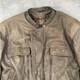 Vintage First Gear Leather Jacket Mens Brown Large Hein Gericke Motorcycle Liner