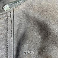 Vintage First Gear Leather Jacket Mens Brown Large Hein Gericke Motorcycle Liner