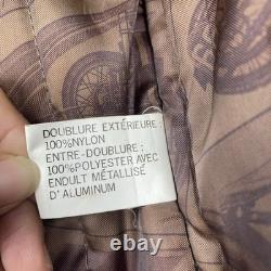 Vintage First Gear Leather Jacket Mens Brown Large Hein Gericke Motorcycle Liner