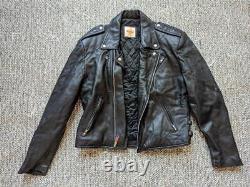 Vintage HARD ROCK CAFE leather jacket NASHVILLE black M motorcycle 90s lambskin