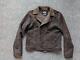 Vintage HARLEY DAVIDSON lambswool SHEARLING leather M motorcycle TRUCKER jacket