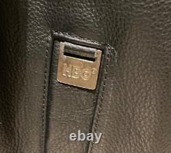 Vintage HBO Sopranos Men's Luxury Black Leather Jacket 1990s Size Large