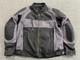 Vintage Harley Davidson Armored Riding Jacket Mens XL Black/Gray Protective Gear