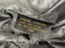 Vintage Harley Davidson Easyrider Leather Quilted Motorcycle Jacket Large