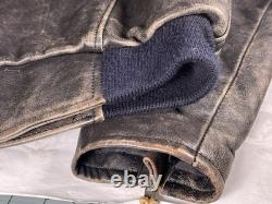 Vintage Harley Davidson Easyrider Leather Quilted Motorcycle Jacket Large