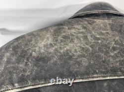 Vintage Harley Davidson Easyrider Leather Quilted Motorcycle Jacket Large
