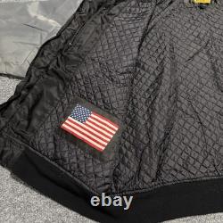 Vintage Harley Davidson Jacket Mens 2XL Black Gray 100th Anniversary Bomber 2003