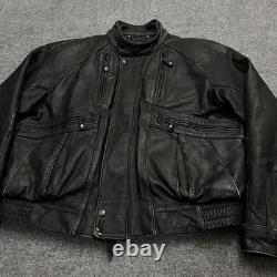 Vintage Harley-Davidson Jacket Mens 46 Leather Biker Motorcycle 90s