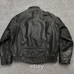 Vintage Harley-Davidson Jacket Mens 46 Leather Biker Motorcycle 90s