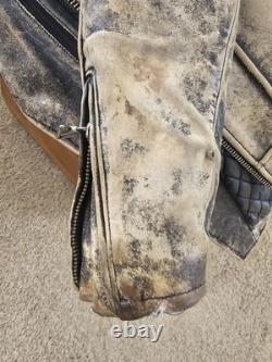 Vintage Harley Davidson Leather Coat Size M