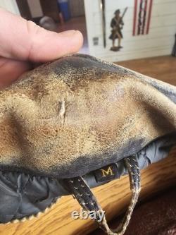 Vintage Harley Davidson Leather Coat Size M