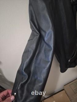 Vintage Harley Davidson Leather Jacket-Black-Made in USA-Size XXL Mens