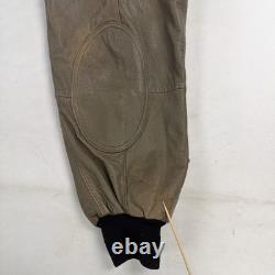 Vintage Harley Davidson Leather Motorcycle Bomber Jacket Size 2XL Biker