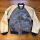 Vintage Harley Davidson Motorcycle Grand National Leather Jacket Size Medium VTG