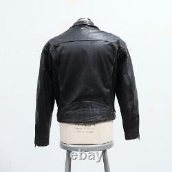 Vintage Harley Davidson Motorcycle Jacket Size M Black Moto