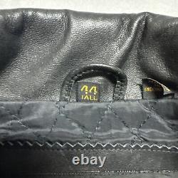 Vintage Harley Davidson Motorcycle Leather Moto Racing Jacket 44 Tall Black