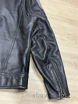 Vintage Harley Davidson Motorcycles H-D Leather Riding Gear Jacket Size Large