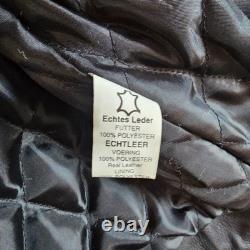 Vintage Harley Davidson and The Marlboro Man Leather Jacket Mickey Rourke Size L