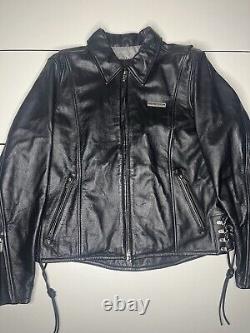 Vintage Harley Davidson leather jacket mens