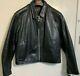 Vintage Heavy Vanson Leathers USA Leather Jacket Size 50 / Uk M Made In The USA