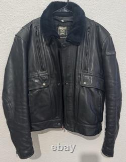Vintage Hein Gericke Biker Leather Jacket (Size 42)