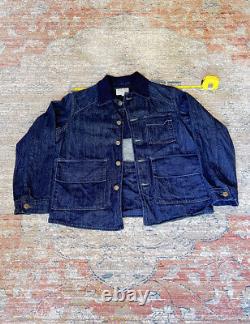 Vintage Imogene + Willie Handcrafted Made in USA Blue Denim Jacket Sz Small