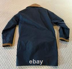 Vintage Jacket E. A. Fay Men's Small Fireman Cargo Coat Snap Hook Freezer Street
