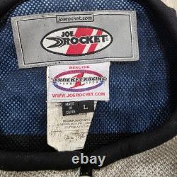 Vintage Joe Rocket Perforated Motorcycle Jacket Size Large Rare Racing
