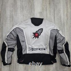Vintage Joe Rocket Perforated Motorcycle Jacket Size Large Rare Racing