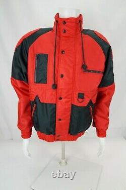 Vintage Kawasaki Racing Jacket Let The Good Times Roll Red Size Small