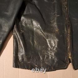 Vintage Kehoe Harley-Davidson Steerhide Leather Motorcycle Jacket USA Made Rare