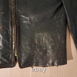 Vintage Kehoe Harley-Davidson Steerhide Leather Motorcycle Jacket USA Made Rare