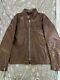 Vintage Kehoe Jacket Steerhide Leather Cafe Racer SWIFT Zippers