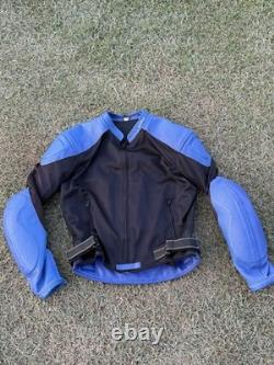 Vintage Kobe Moto Leather Motorcycle Jacket Mens Size 38 World Class