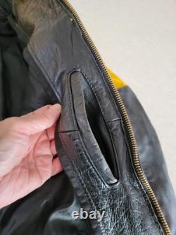 Vintage LEATHER Motorcycle JACKET Harley-Davidson