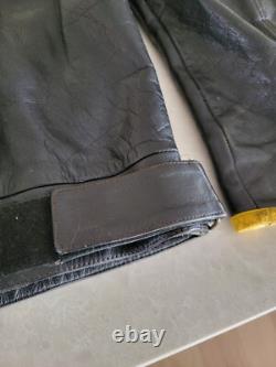 Vintage LEATHER Motorcycle JACKET Harley-Davidson