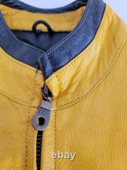 Vintage LEATHER Motorcycle JACKET Harley-Davidson