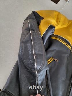 Vintage LEATHER Motorcycle JACKET Harley-Davidson
