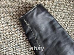 Vintage LEVIS motorcycle jacket M black leather CAFE RACER patina y2k biker lvc