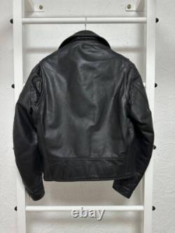 Vintage Leather Biker Jacket Brooke Saddler S Size