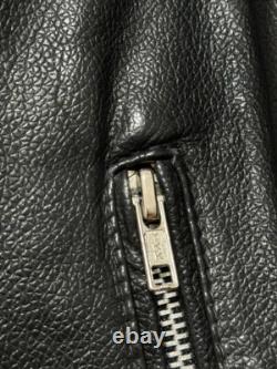 Vintage Leather Biker Jacket Brooke Saddler S Size