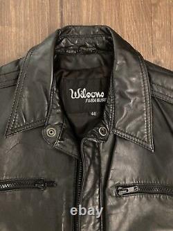 Vintage Leather Jacket HEDI SLIMANE WILSONS LEATHER