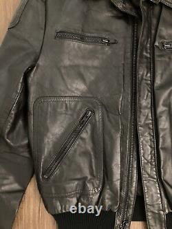 Vintage Leather Jacket HEDI SLIMANE WILSONS LEATHER