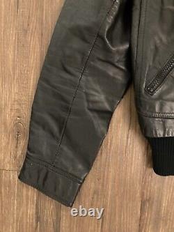 Vintage Leather Jacket HEDI SLIMANE WILSONS LEATHER