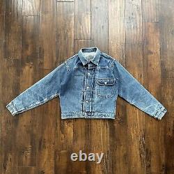 Vintage Levis 1940s Type 1 Denim Jacket Big E 40s Original Blue 506XX Selvedge 2