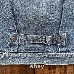 Vintage Levis 1940s Type 1 Denim Jacket Big E 40s Original Blue 506XX Selvedge 2